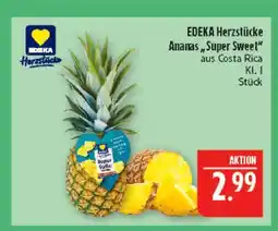 Marktkauf Edeka herzstücke ananas super sweet Angebot