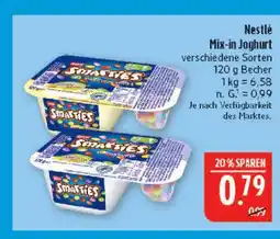 Marktkauf Nestlé mix-in joghurt Angebot