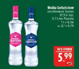 Marktkauf Wodka gorbatschow wodka gorbatschow pink Angebot