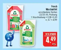 Marktkauf Frosch waschmittel aloe vera Angebot