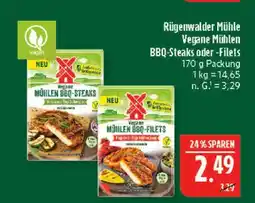 Marktkauf Rügenwalder mühle vegane mühlen bbq-steaks Angebot