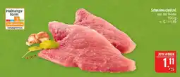 Marktkauf Schweineschnitzel aus der keule Angebot