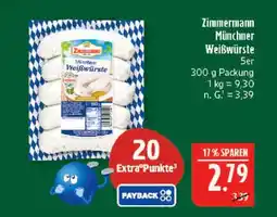 Marktkauf Zimmermann münchner weißwürste Angebot