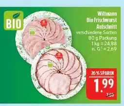 Marktkauf Wiltmann bio frischwurst aufschnitt Angebot