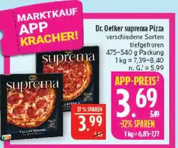 Marktkauf Dr. oetker suprema pizza Angebot