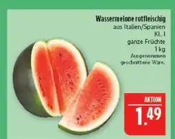 Marktkauf Wassermelone rotfleischig Angebot