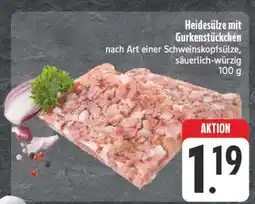 Edeka Heidesülze mit gurkenstückchen Angebot
