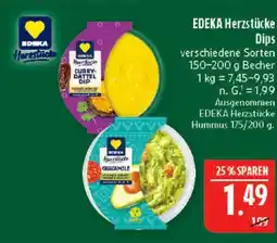 Marktkauf Edeka herzstücke curry-dattel dip Angebot