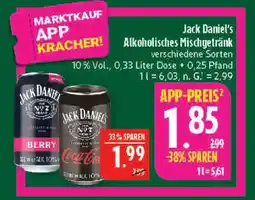 Marktkauf Jack daniel's berry Angebot