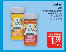 Marktkauf Livefresh vitamin c shot - kurkuma power Angebot