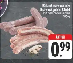 Edeka Bärlauchbratwurst Angebot