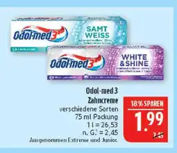 Marktkauf Odol-med 3 samt weiss Angebot