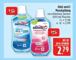 Marktkauf Odol-med3 all in one schutz mundspülung Angebot