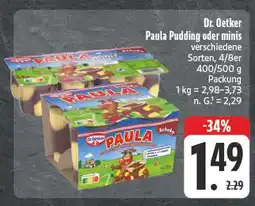 Edeka Dr. oetker paula pudding Angebot