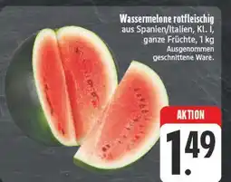 Edeka Wassermelone rotfleischig Angebot