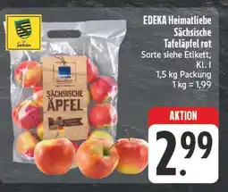 Edeka Edeka heimatliebe sächsische tafeläpfel rot Angebot