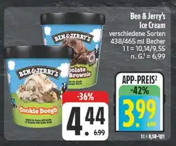 Edeka Ben & jerry's cookie dough Angebot