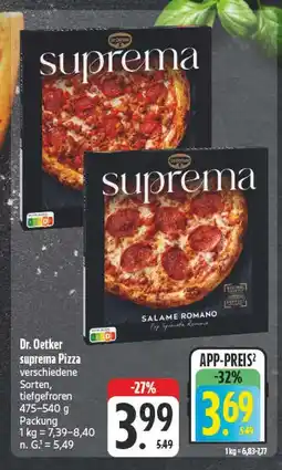 Edeka Dr. oetker suprema pizza salame romano Angebot