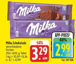 Edeka Milka schokolade Angebot