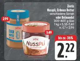 Edeka Zentis erdnuss butter Angebot