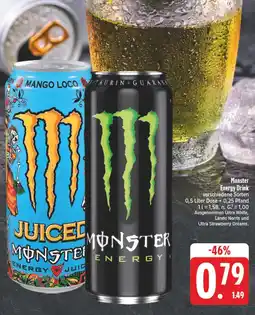 Edeka Monster energy drink mango loco Angebot