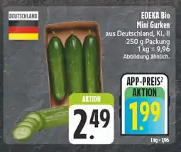 Edeka Edeka bio mini gurken Angebot
