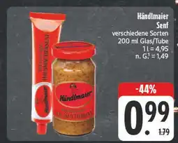 Edeka Händlmaier senf Angebot