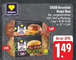 Edeka Edeka herzstücke burger buns Angebot