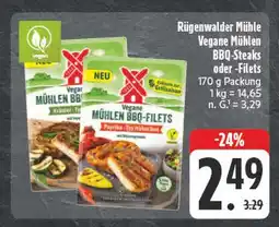 Edeka Rügenwalder mühle vegane mühlen bbq-steaks Angebot
