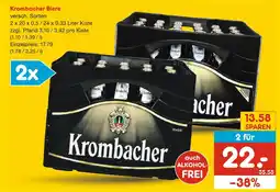 Netto Marken-Discount Krombacher biere Angebot