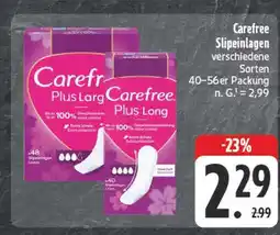 Edeka Carefree plus large Angebot