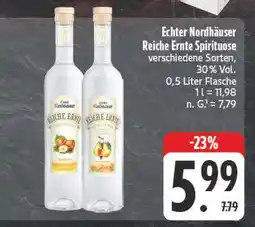 Edeka Echter nordhäuser reiche ernte spirituose haselnuss Angebot