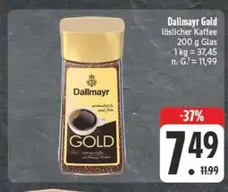 Edeka Dallmayr gold löslicher kaffee Angebot