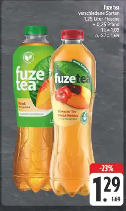 Edeka Fuze tea pfirsich Angebot
