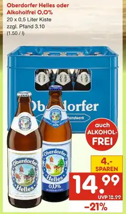 Netto Marken-Discount Oberdorfer helles Angebot