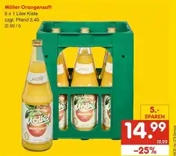 Netto Marken-Discount Möller orangensaft Angebot