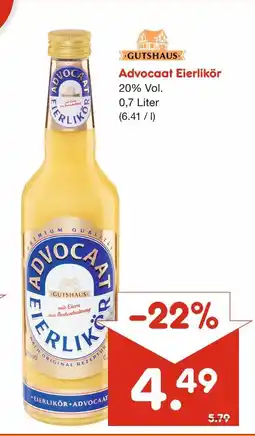 Netto Marken-Discount Gutshaus advocaat eierlikör Angebot