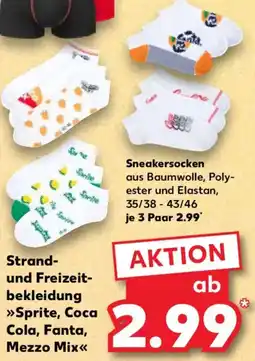 Kaufland Sneakersocken Angebot