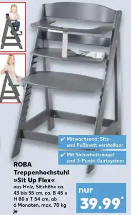 Kaufland ROBA Treppenhochstuhl Sit Up Flex Angebot