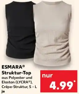 Kaufland ESMARA Struktur-Top Angebot