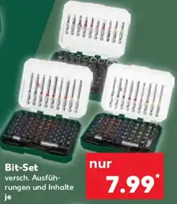 Kaufland Parkside Bit-Set Angebot