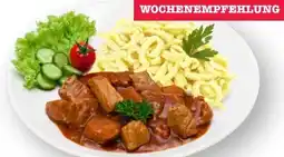 Scheck-in-Center Scheck-in Center Schweinegulasch mit Speck Angebot