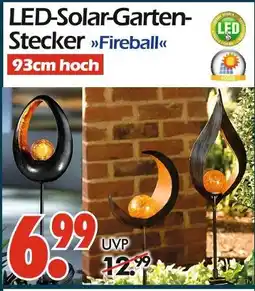 Wreesmann Led-solar-garten-stecker fireball Angebot