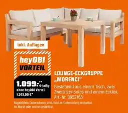 OBI LOUNGE-ECKGRUPPE ,,MORENCI" Angebot