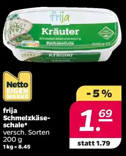 NETTO frija Schmelzkäseschale Angebot