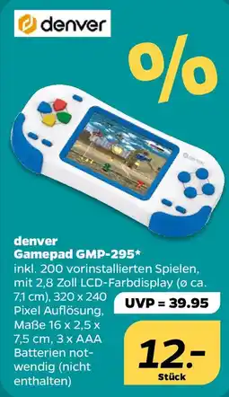 NETTO denver Gamepad GMP-295 Angebot