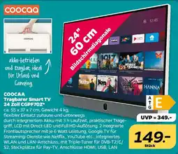 NETTO COOCAA Tragbarer Smart TV 24 Zoll CGPF70Z Angebot