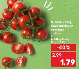 Kaufland Niederl./belg. Cocktailrispen tomaten Angebot