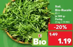 Kaufland Ital. Bio-Rucola Angebot
