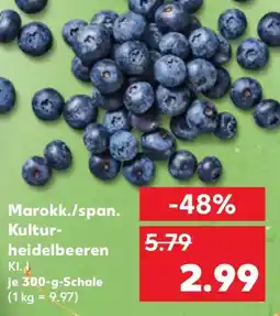 Kaufland Marokk./span. Kulturheidelbeeren Angebot